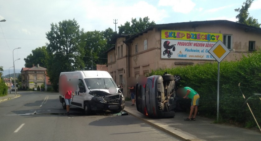 Zdjęcie - Wypadek na Grunwaldzkiej