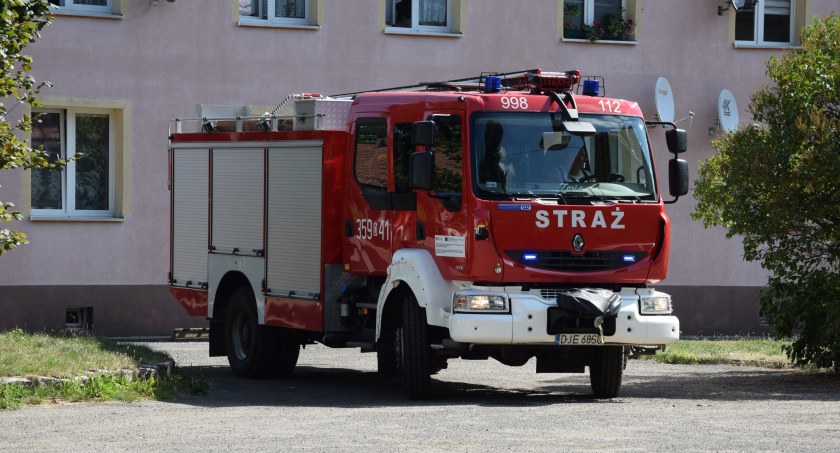 Zdjęcie : interwencja strażaków w Piechowicach