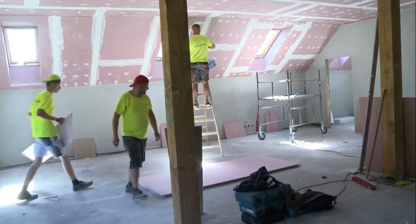 zdjęcie - budowa nowej remizy strażackiej w Rybnicy