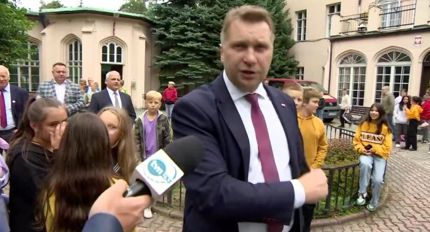 Zdjęcie - minister Przemysław Czarnek