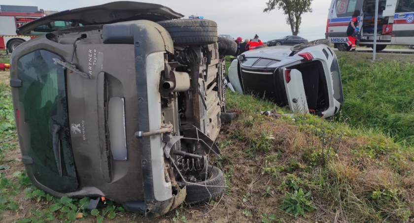 Zdjęcie: wypadek na DK 5