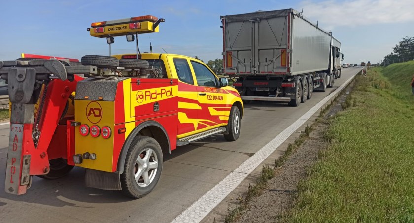 Zdjęcie: zderzenie na A4