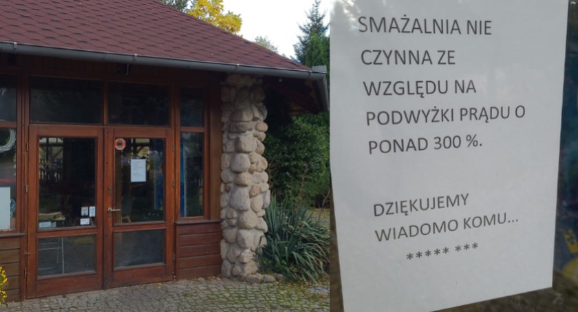 Zdjęcie: Smażalnia zamyka się przez podwyżki i rzucane kłody pod nogi