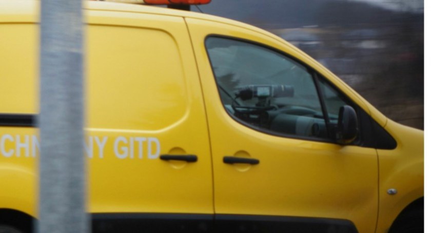 Zdjęcie: GITD fotoradar w samochodzie