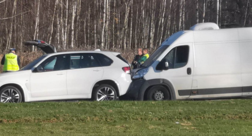 Zdjęcie: kolizja na Sudeckiej
