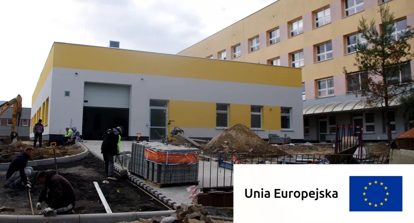 W legnickim szpitalu trwa jeszcze budowa nowoczesnego oddziału chorób zakaźnych