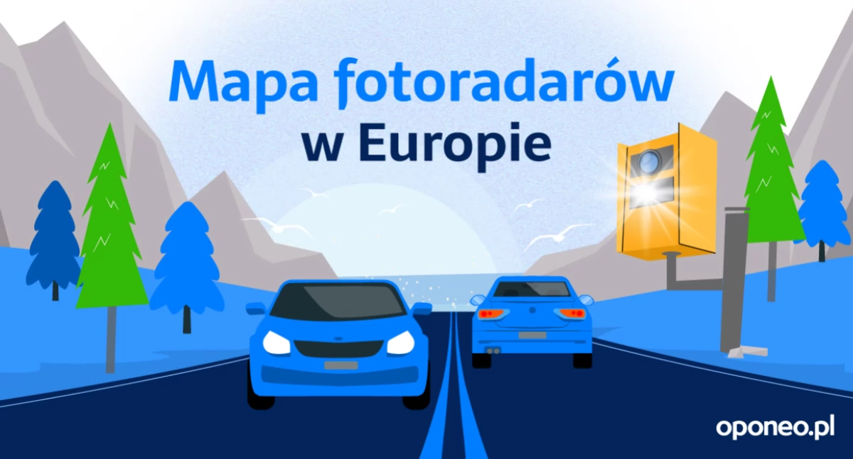 fot. Mapa fotoradarów oponeo.pl