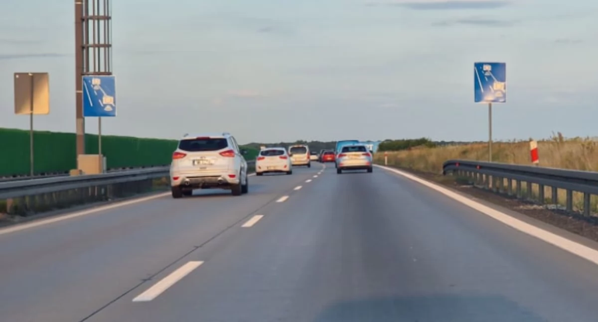 Komunikacja, Rekordowa ilość mandatów odcinku Kostomłoty Kąty Wrocławskie - zdjęcie, fotografia