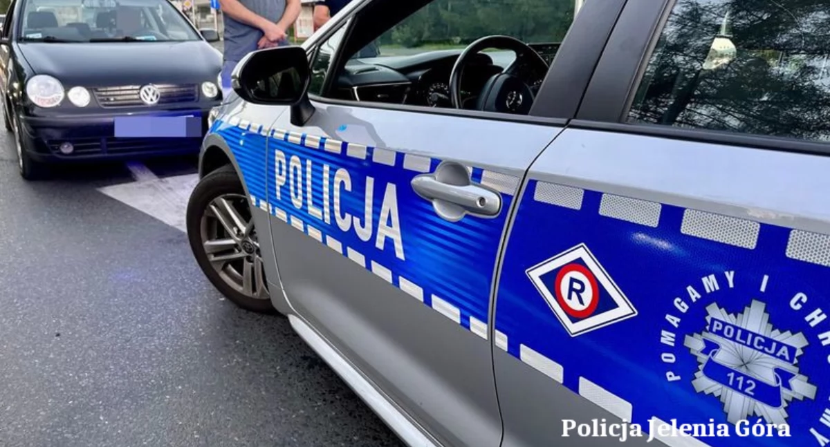 Interwencje, Obywatelskie zatrzymanie pijanego kierowcy Jechał prąd - zdjęcie, fotografia
