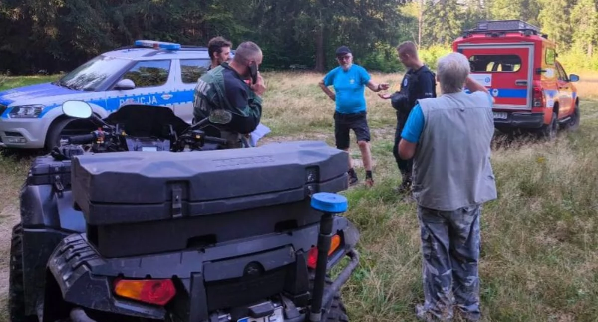 Interwencje, Szczęśliwy finał poszukiwań zaginionego grzybiarza - zdjęcie, fotografia