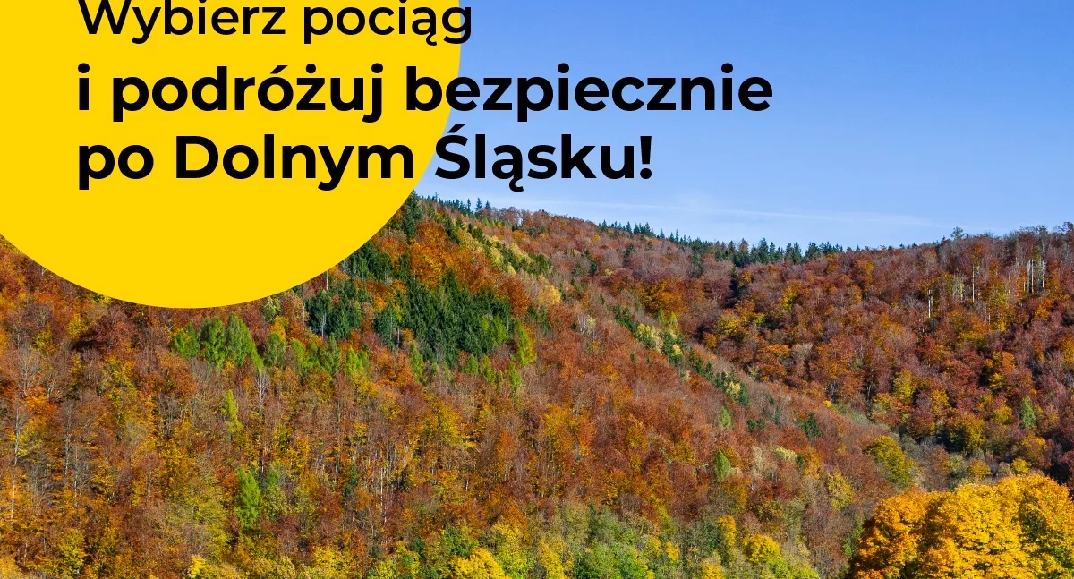 24jgora, Wybierz pociąg podróżuj bezpiecznie Dolnym Śląsku - zdjęcie, fotografia