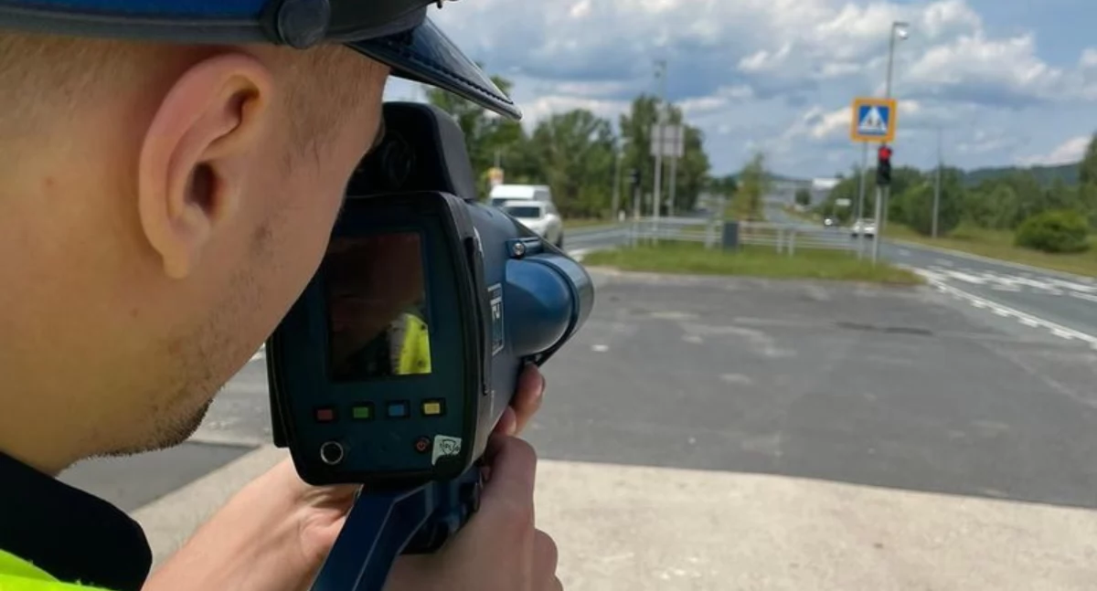 Komunikaty policji, Prędkość kierowców okiem jeleniogórskich policjantów - zdjęcie, fotografia