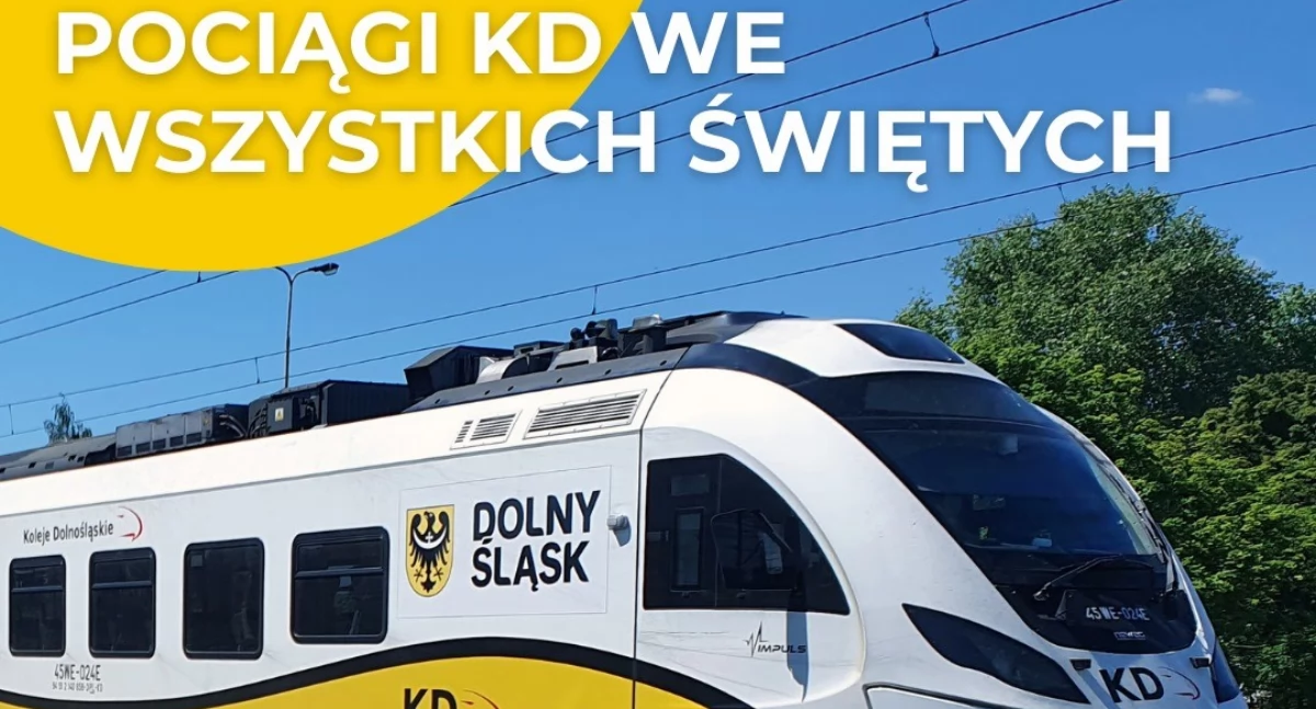 Komunikacja, Koleje Dolnośląskie Wszystkich Świętych - zdjęcie, fotografia
