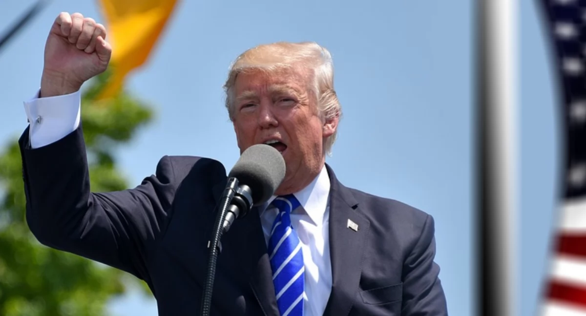 Ludzie, Donald Trump wygrywa wybory Stanach Zjednoczonych - zdjęcie, fotografia