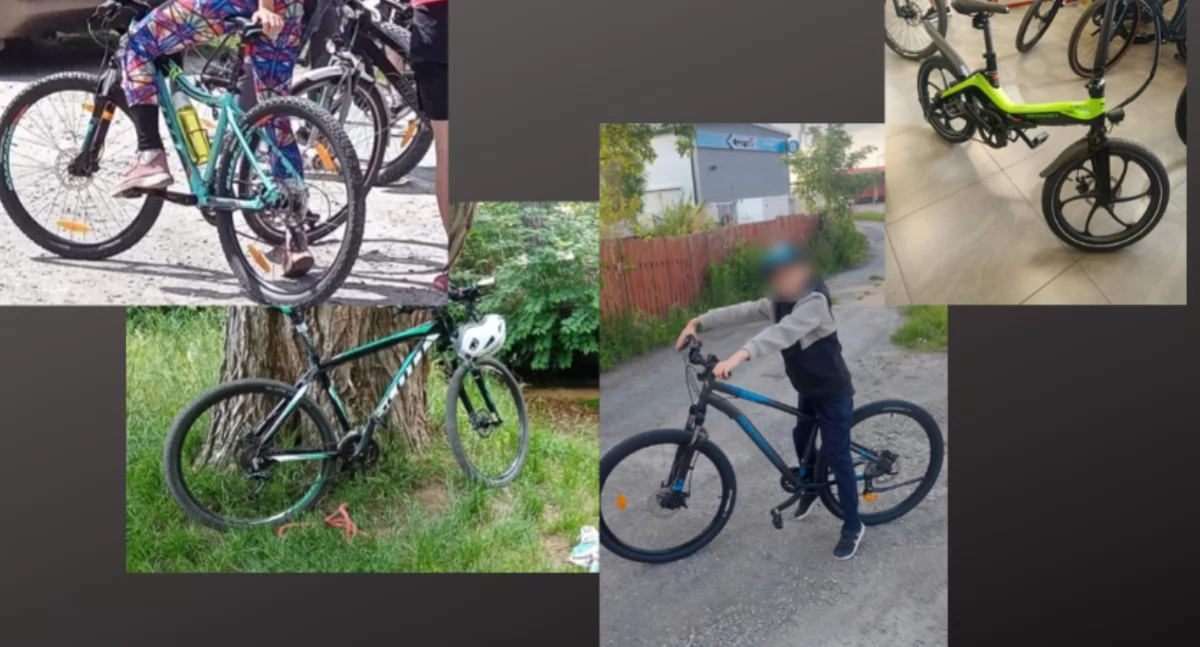 Kradzież, Jeleniej Górze kradną rowery - zdjęcie, fotografia