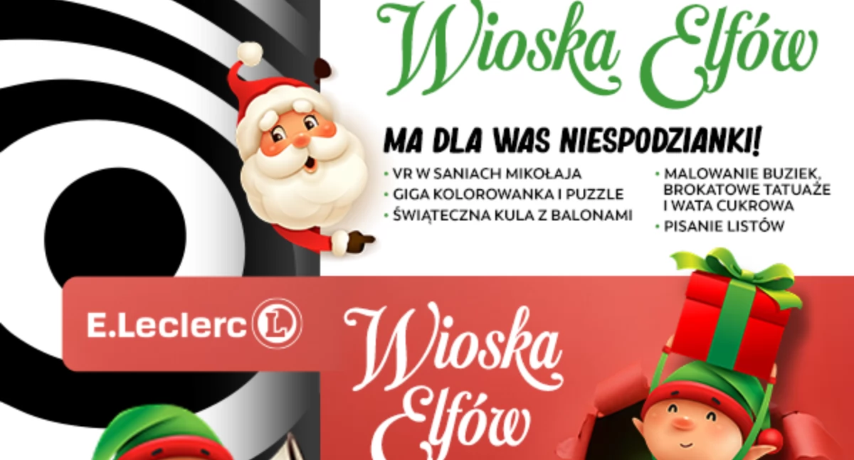 Ważne komunikaty, Wioska Elfów Leclerc - zdjęcie, fotografia