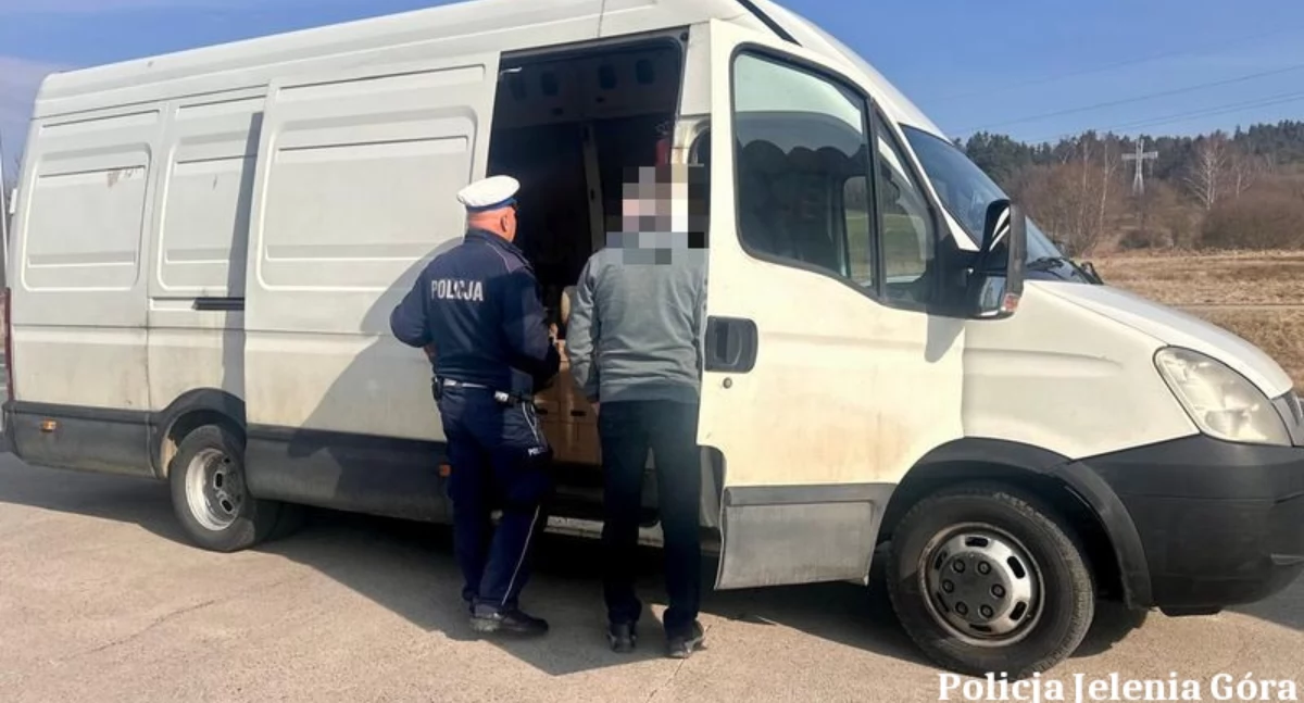 Komunikaty policji, Policyjna akcja Kurier Dwóch kierowców straciło prawo jazdy - zdjęcie, fotografia