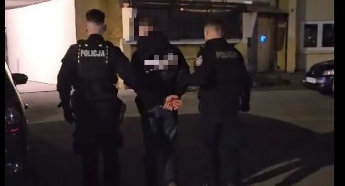 Komunikaty policji, Zatrzymanie poszukiwanego włamywacza Wpadł zażył skradzione zwierząt - zdjęcie, fotografia