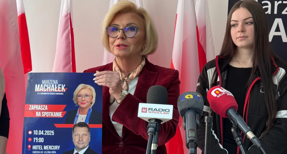 Ważne komunikaty, Marzena Machałek zaprasza spotkanie Przemysławem Czarnkiem Jeleniej Górze - zdjęcie, fotografia