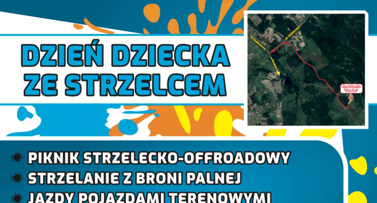 Wydarzenia, Dzień Dziecka Strzelcem Piknik strzelnicy - zdjęcie, fotografia