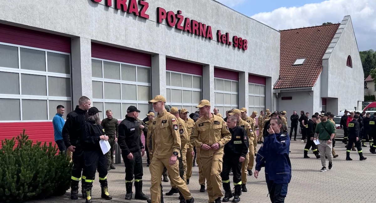 Bezpieczeństwo, Międzynarodowe Manewry Straży Pożarnej oficjalnie rozpoczęte - zdjęcie, fotografia