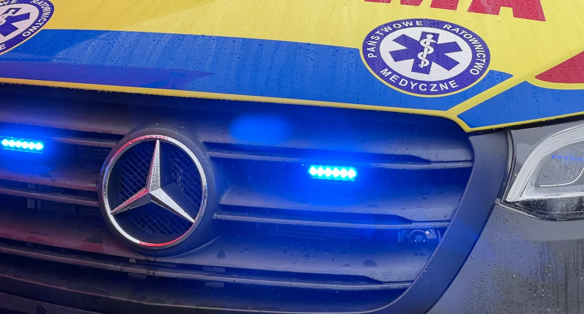 Bezpieczeństwo, strajk parada karetek - zdjęcie, fotografia