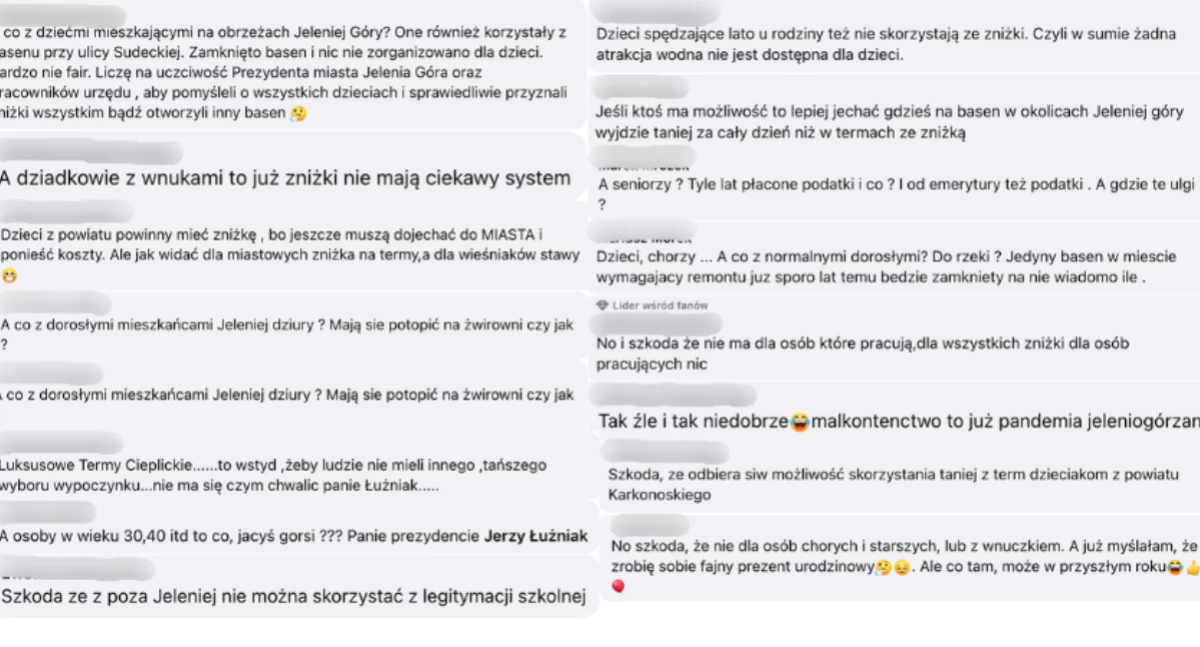 Absurdy, niedobrze Odpowiadamy komentarze dotyczące zniżki Cieplickich - zdjęcie, fotografia