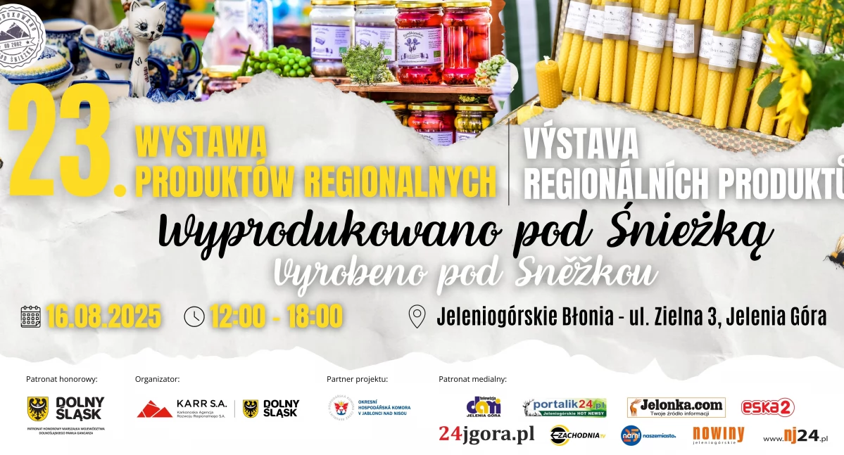 Wydarzenia, Wystawa Produktów Regionalnych „Wyprodukowano Śnieżką” - zdjęcie, fotografia