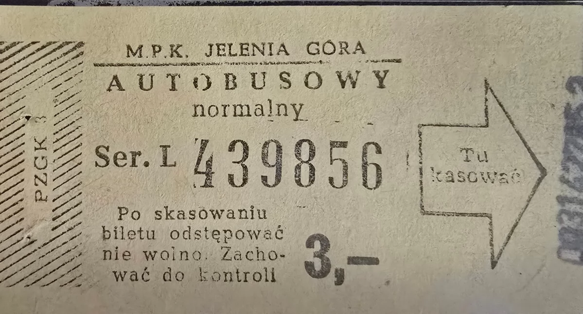 Historia, Biletowa ewolucja Jeleniej Górze Między dziurkaczem smartfonem - zdjęcie, fotografia