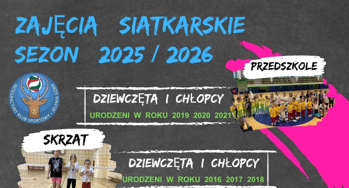 Inne, Jelenia Góra organizuje zajęcia siatkarskie dzieci młodzieży - zdjęcie, fotografia