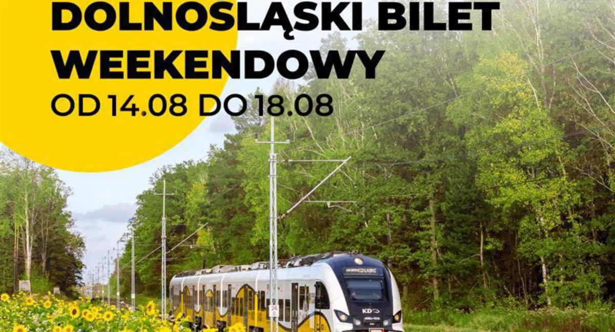 Komunikacja, Dolnośląski Bilet Weekendowy ważny czwartku podróżuj limitu - zdjęcie, fotografia