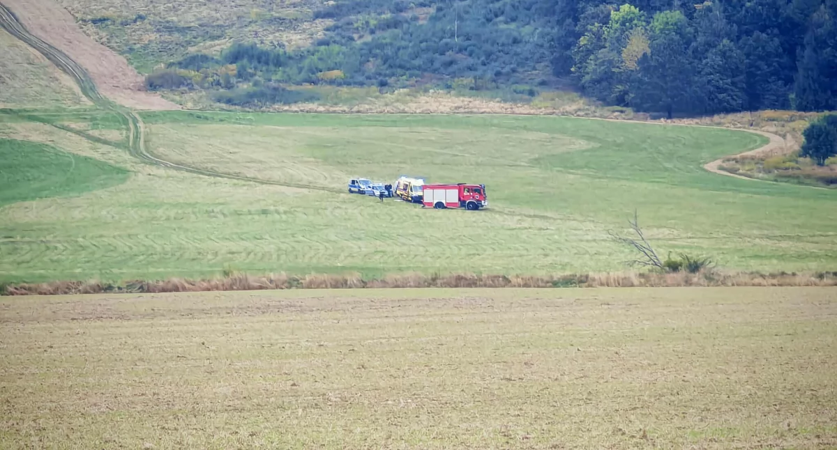 Z ostatniej chwili, Interwencja służb Górą Szybowcową Okaleczony mężczyzna trafił szpitala - zdjęcie, fotografia