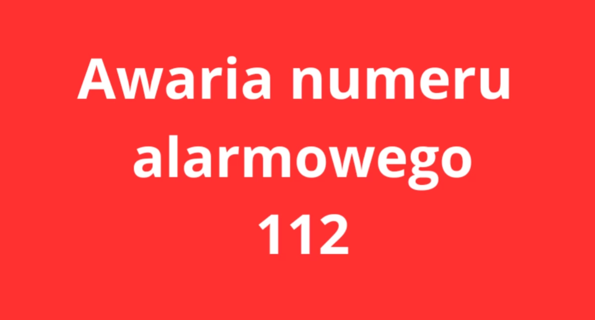 Ważne komunikaty, Awaria numeru alarmowego trzeba panikować - zdjęcie, fotografia
