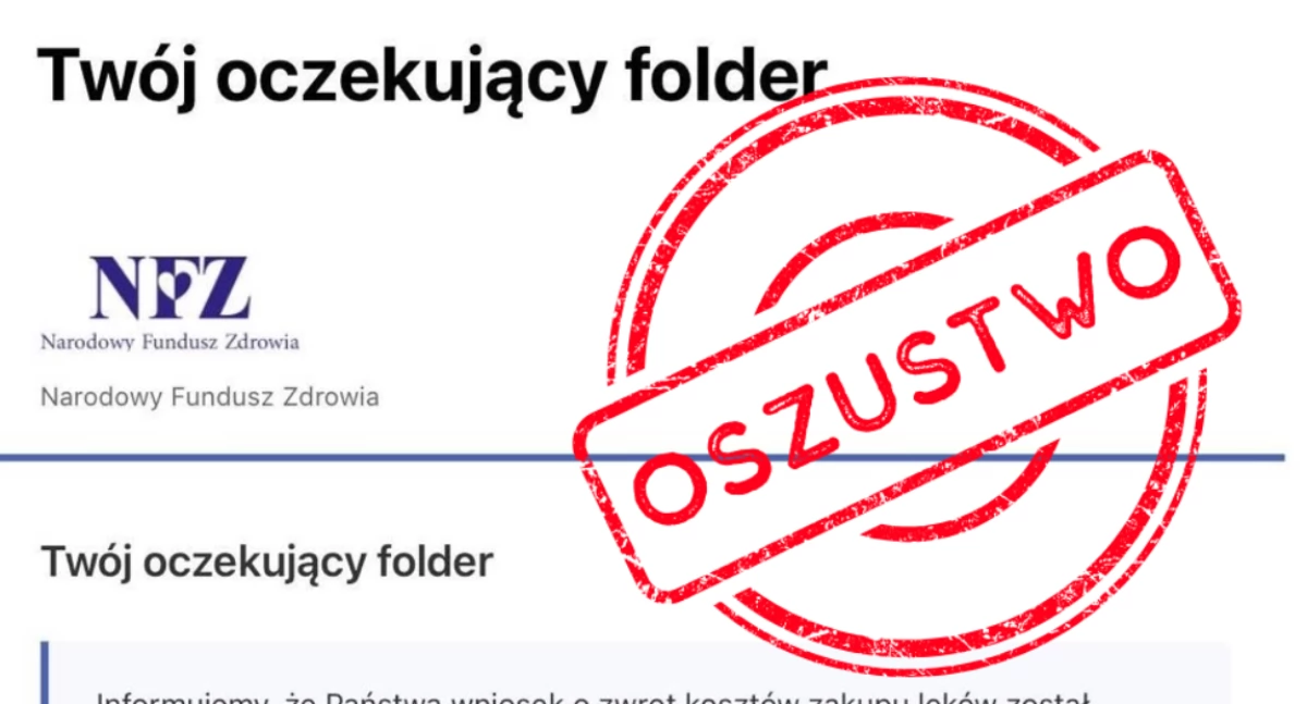 Ważne komunikaty, Oszuści podszywają fałszywych maili zwrocie kosztu leków - zdjęcie, fotografia