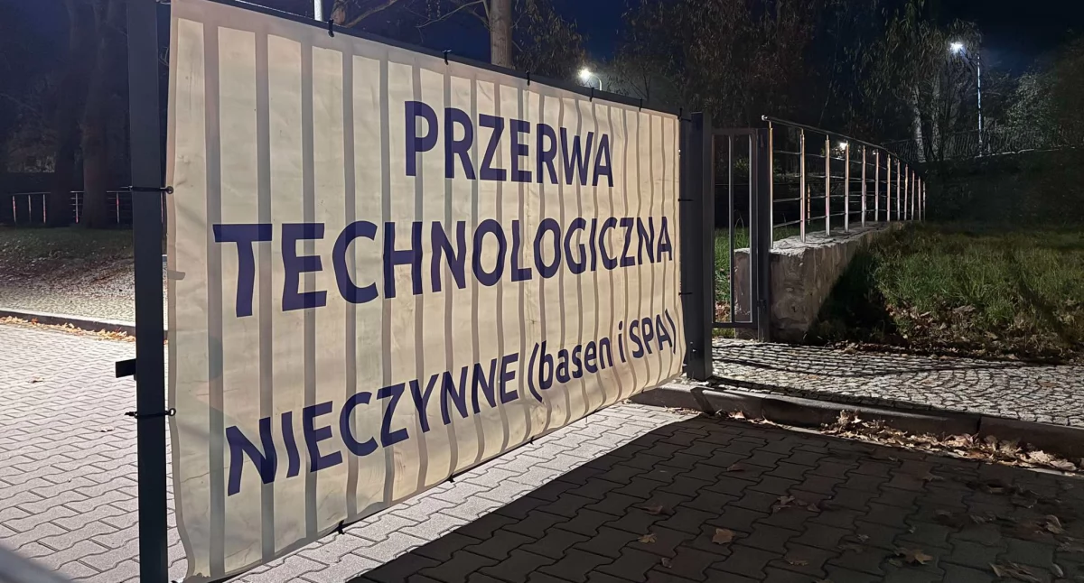 Ważne komunikaty, Termy Cieplickie czasowa przerwa technologiczna - zdjęcie, fotografia
