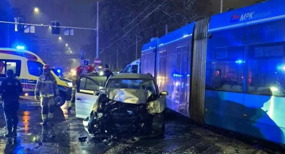 Z ostatniej chwili, Uprowadzony pobity ukryty bagażniku Nocny pościg Wrocławiu kończy śmiercią mężczyzny - zdjęcie, fotografia