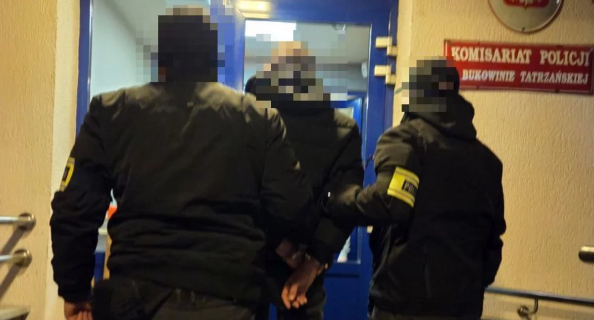 Komunikaty policji, latek Jeleniej Góry zatrzymany Białce Tatrzańskiej - zdjęcie, fotografia
