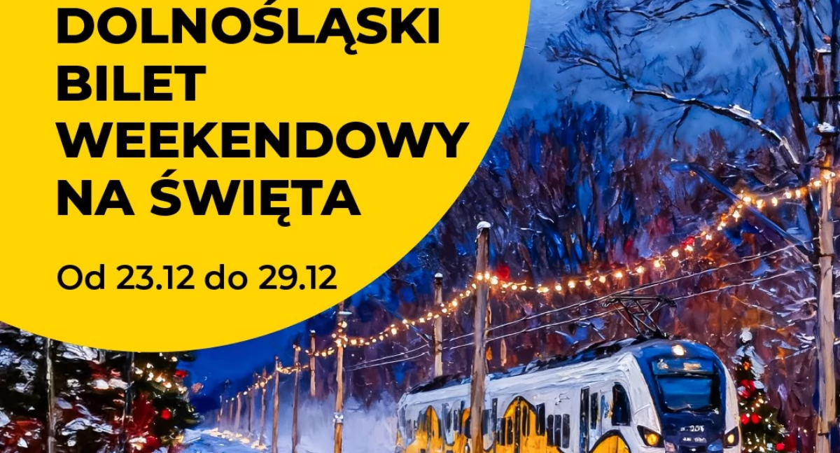 Komunikacja, Świąteczny tydzień korków Dolnośląski Bilet Weekendowy wydłużony - zdjęcie, fotografia