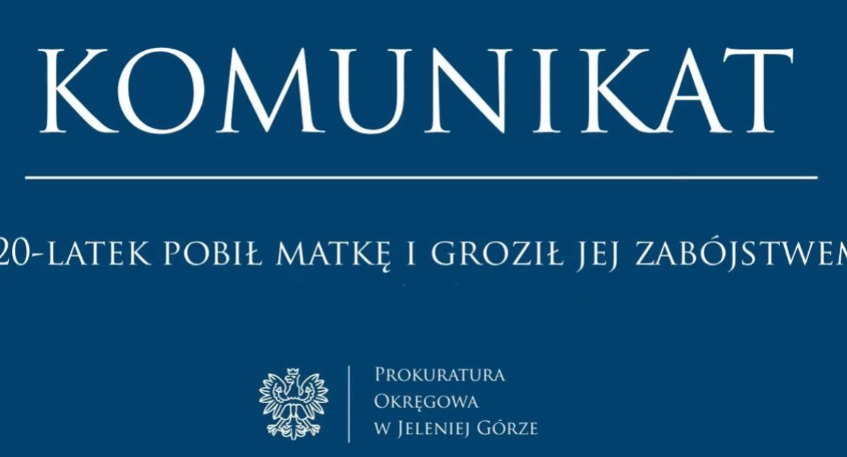 Kronika Kryminalna, Pobił matkę kazała sprzątnąć sobie latek skatował swoją mamę - zdjęcie, fotografia