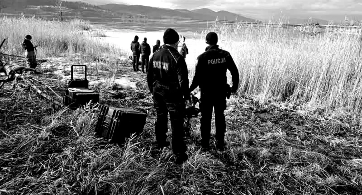 Z ostatniej chwili, Ciało Kamila znaleziono zbiorniku Sosnówce koniec poszukiwań - zdjęcie, fotografia