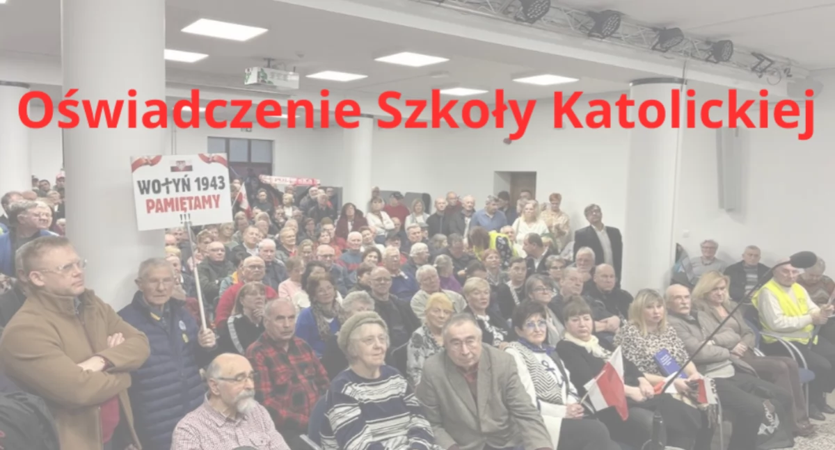 Ważne komunikaty, szkoła organizowała spotkanie Bąkiewiczem Oświadczenie placówki - zdjęcie, fotografia