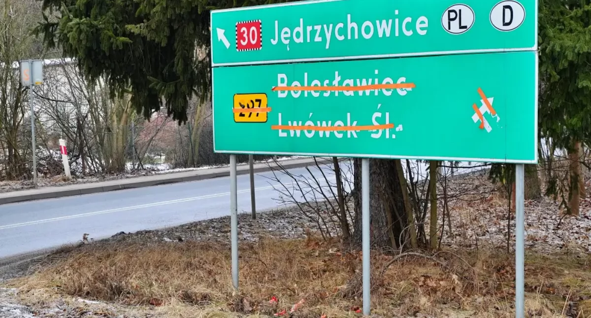 Komunikacja, Droga Bolesławca zamknięta Kluczowy odcinek znów wyłączony ruchu - zdjęcie, fotografia