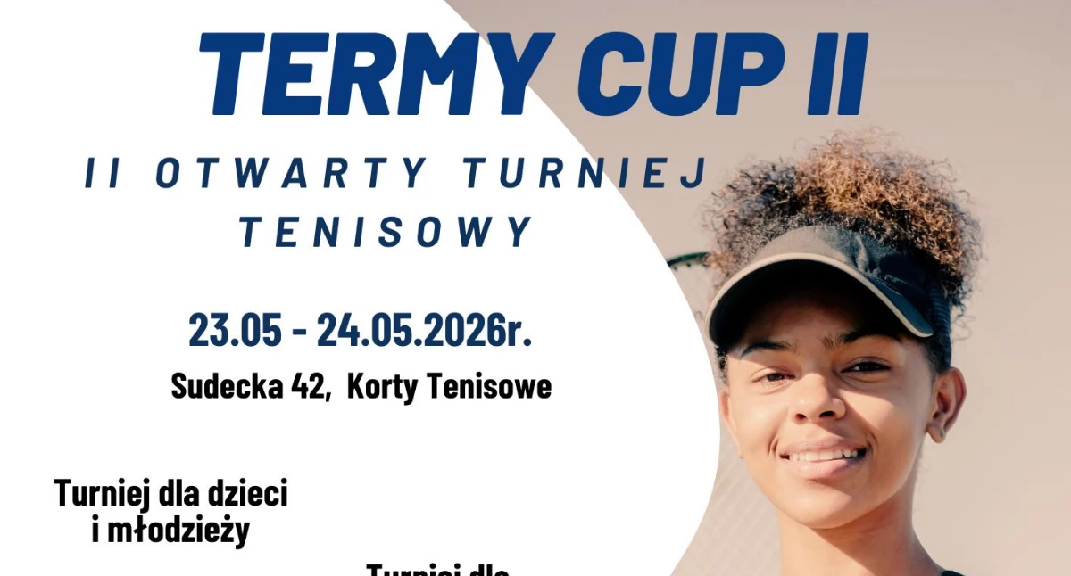 Inne, Termy Cieplickie zapraszają tenisowe emocje Przed Turniej Termy - zdjęcie, fotografia