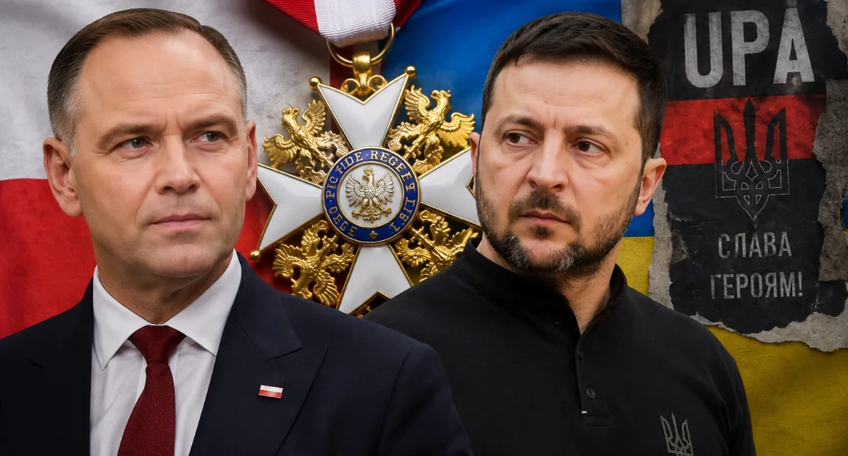 24jgora, Prezydent Karol Nawrocki odebrać order Orła Białego Wołodymyrowi Zełenskiemu Popierasz decyzję Sonda artykule - zdjęcie, fotografia