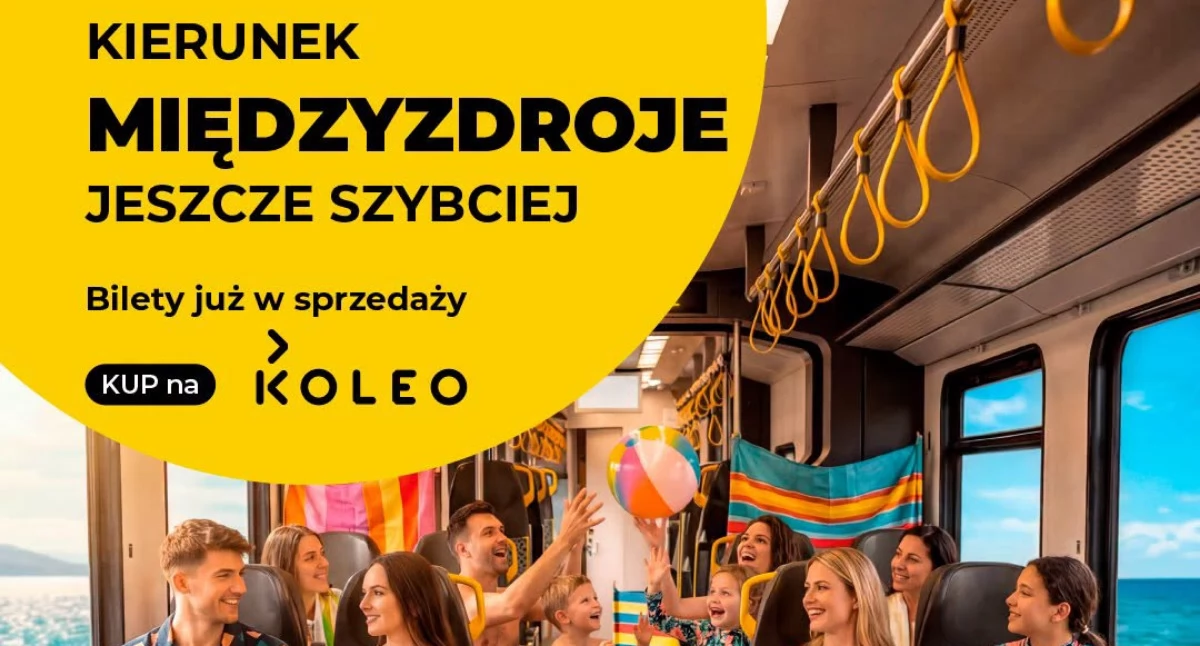 Komunikacja, morze niespełna pięć godzin Koleje Dolnośląskie zachęcają wakacyjnych podróży Międzyzdrojów - zdjęcie, fotografia