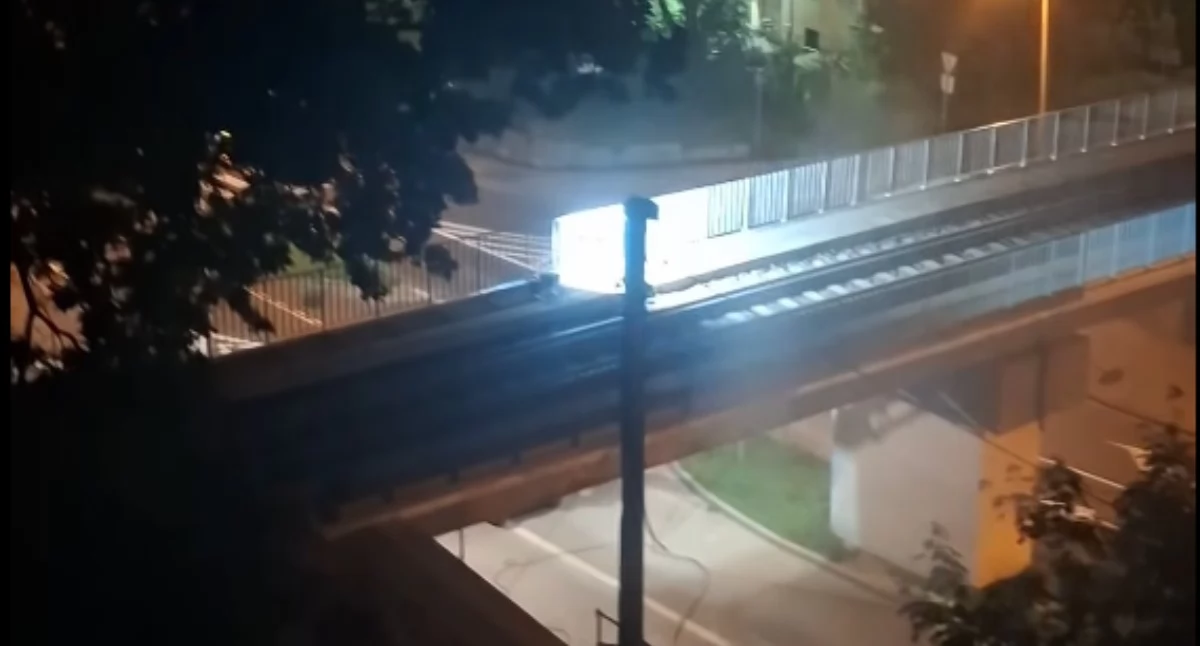 fot. zrzut ekranu z nagrania opublikowanego na Jelenia Góra Podaj Dalej (link w artykule)