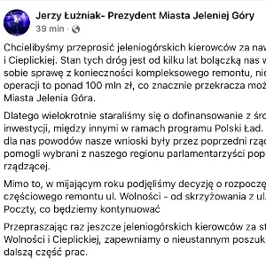 Zdjęcie: Jelenia Góra wiadomości Portal informacyjny powiatu miasta 24jgora