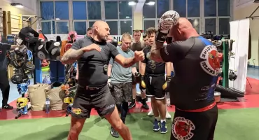 Bokserski Camp w Karkonoszach. Seminarium poprowadził Krzysztof Głowacki