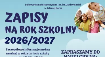 Twoje dziecko ma talent. Pomóż mu go odkryć! Rekrutacja do szkoły muzycznej w Jeleniej Górze trwa!