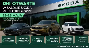 Dni Otwarte Škody w Jeleniej Górze - rabaty nawet do 47 000 zł!